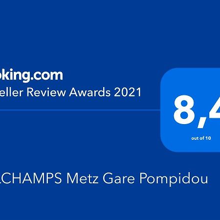 Belchamps Metz Gare Pompidou Leilighet Eksteriør bilde