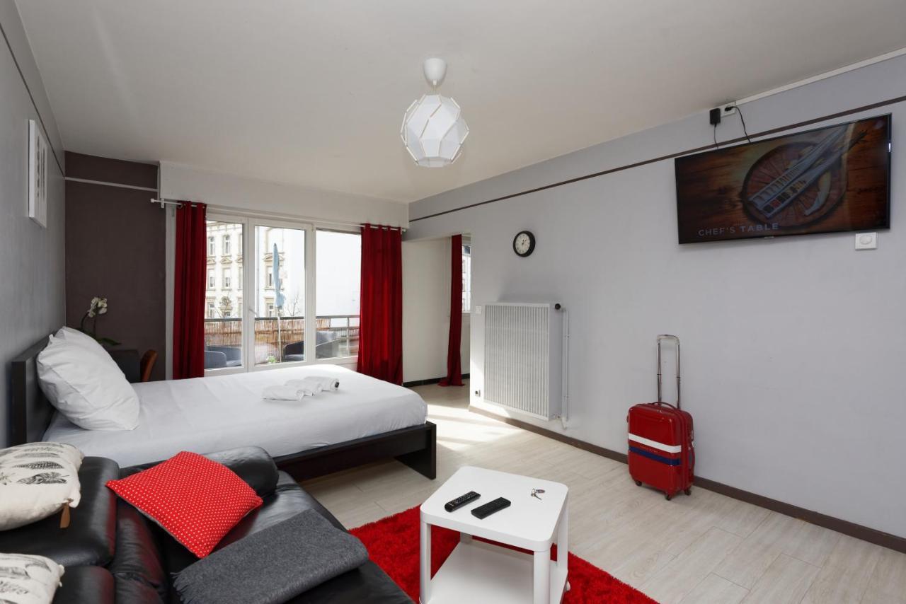 Belchamps Metz Gare Pompidou Leilighet Eksteriør bilde